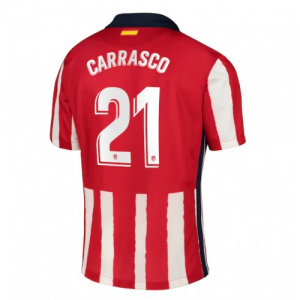 Atletico Madrid Yannick Carrasco 21 Hjemmebanetrøje 2020 21 – Kortærmet