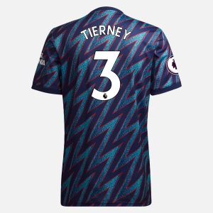 Arsenal Kieran Tierney 3 Tredje Trøjer 2021/22 – Kortærmet